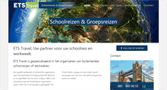 Desktop Screenshot of etstravel.nl