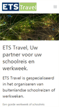 Mobile Screenshot of etstravel.nl